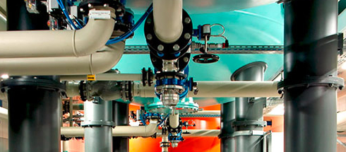 GEMÜ butterfl y valves at the Trollmühle Waterworks - Uranium removal and partial deionization using Uranex® and Carix® procedures