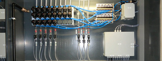 Extendable multi-port valve blocks - Dosing installations for detergent in industrial laundries